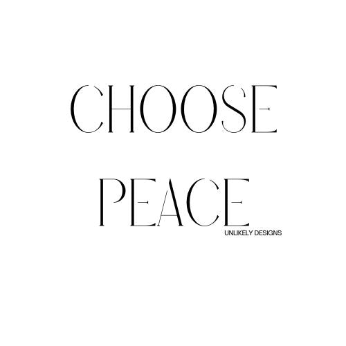 Choose Peace Tank