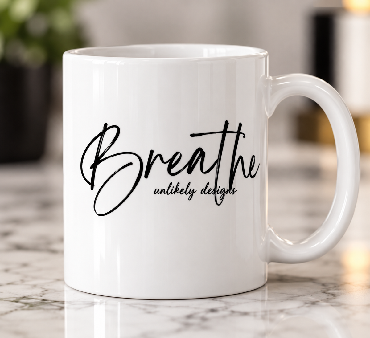 Breathe Coffee Mug