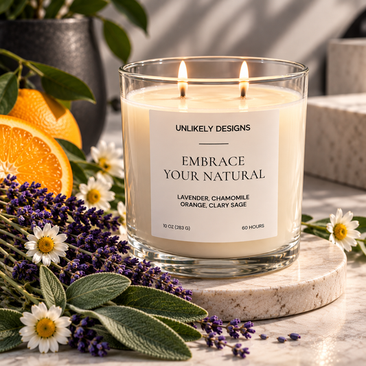 Embrace Your Natural Soy Candle