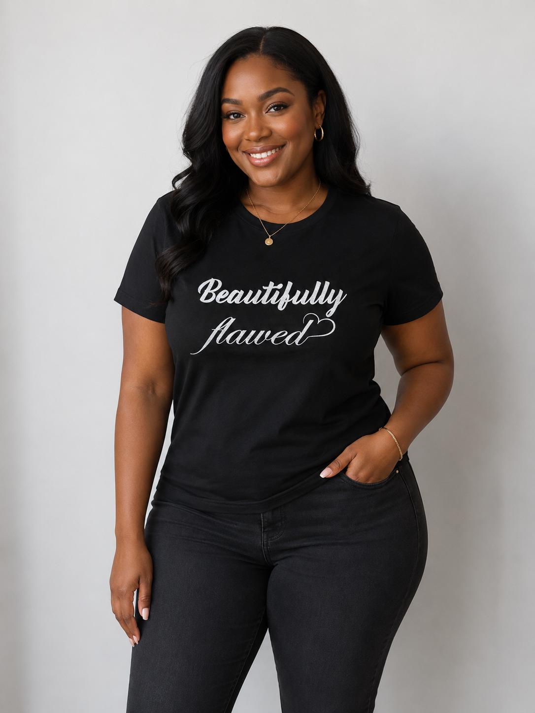 Beautifully Flawed Crew Neck